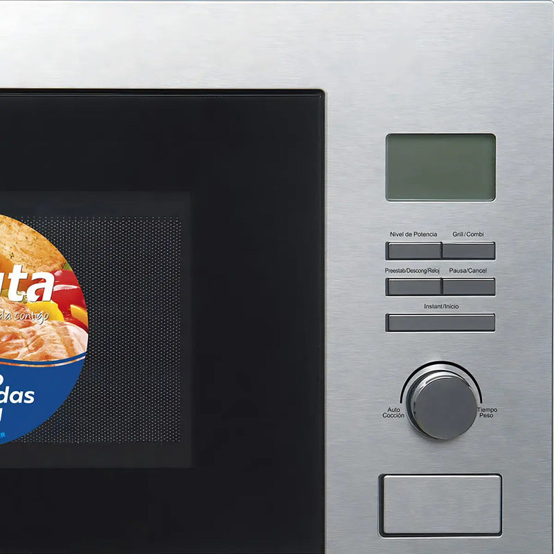 Microondas Enxuta Moenxe0325dgi Grill 25l Gris Empotrable 900w