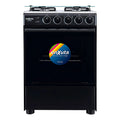 Cocina A Gas 4 Hornallas Enxuta Cenx9604n Grill Mesada Inox Color Negro