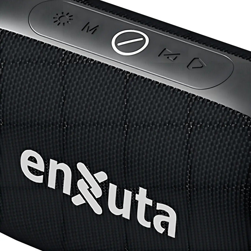 Parlante Enxuta Portatil Bluetooth Waterpoof 50w Correa Apenx295 Negro