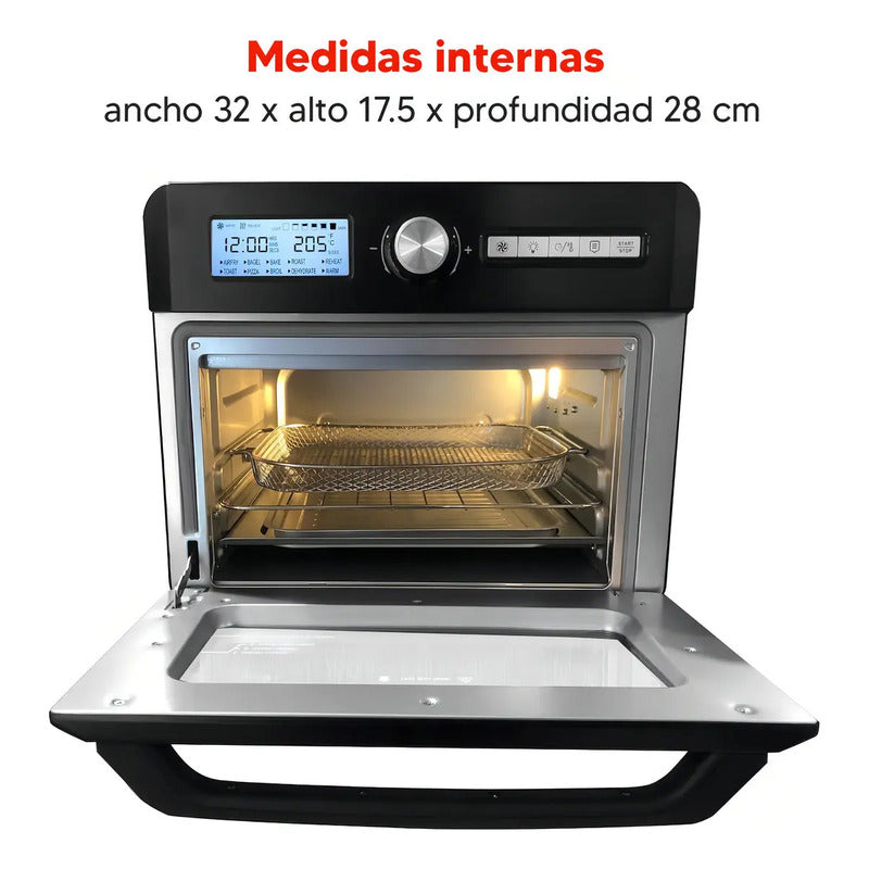 Horno De Mesa Eléctrico Enxuta Henxmf01 18l Negro