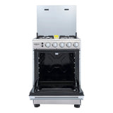 Cocina Enxuta a Gas con Grill 4 Hornallas