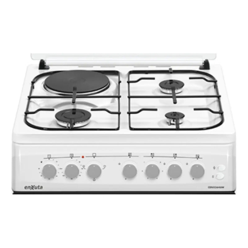 Cocina Enxuta Combinada 3 Hornallas + 1 Disco