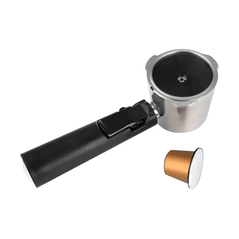 Cafetera Espresso A Vapor 3,5 Bares De Presión Negro
