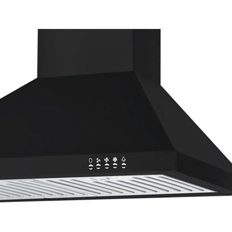 Campana Extractora 60cm Enxuta Cnenx116 Negra 190w 750m³/h 3 Velocidades Negro
