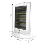 Calefactor Halógeno Enxuta Oscilante 1.200 W