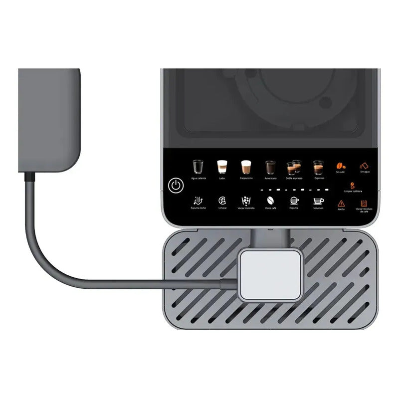 Cafetera Espresso Enxuta 1350w Molinillo Integrado 20 Bares Negro