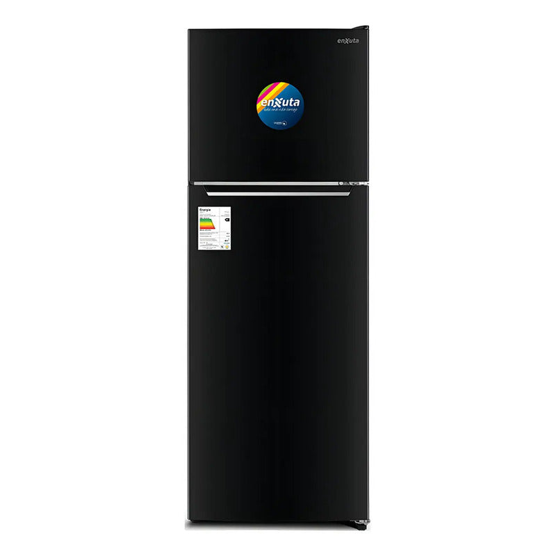 Refrigerador No Frost Enxuta Renx1350n Negro 345l Freezer Superior