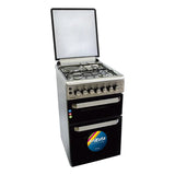 Cocina Enxuta Combinada Doble Horno 3 Hornallas + 1 Disco