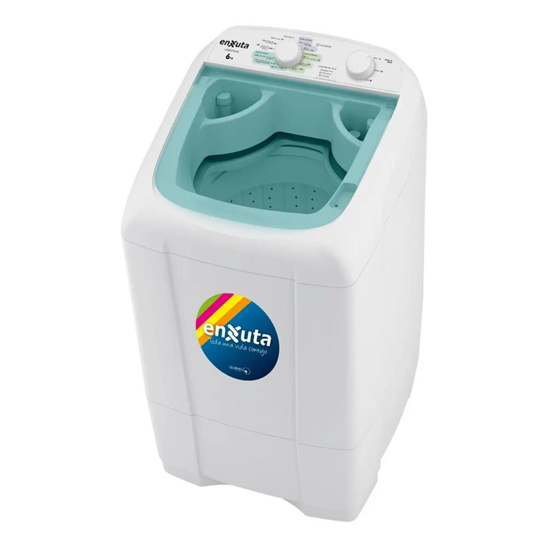Lavarropas Carga Superior Enxuta Lenx27660 6 Kg 550rpm Color Blanco