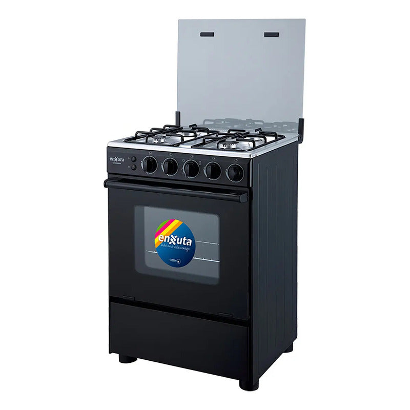 Cocina Enxuta a Gas con Grill 4 Hornallas
