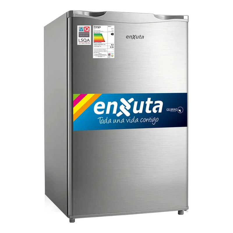 Heladera Minibar Enxuta Renx110fh-a Silver 85l