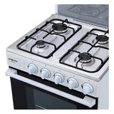Cocina Enxuta a Gas con Grill 4 Hornallas
