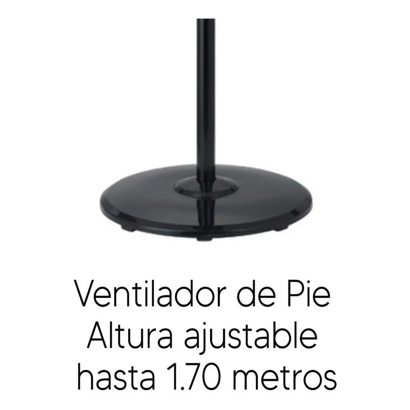Ventilador de Pie Enxuta Oscilante 50 cm