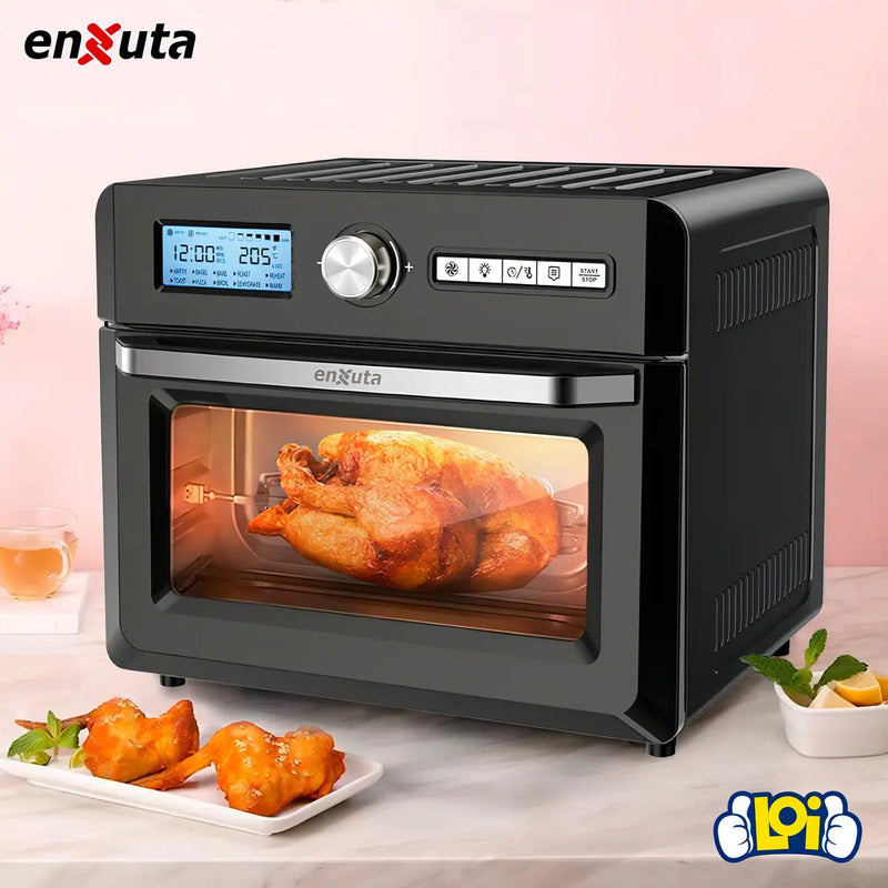 Horno De Mesa Eléctrico Enxuta Henxmf01 18l Negro