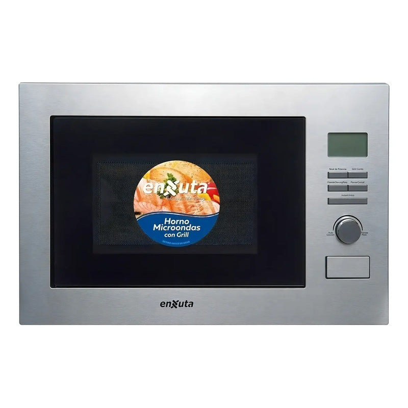 Microondas Enxuta Moenxe0325dgi Grill 25l Gris Empotrable 900w