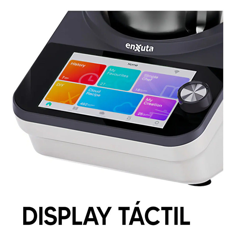 Robot De Cocina Enxuta Smart 3l Digital 18 Programas Albion Color Plateado