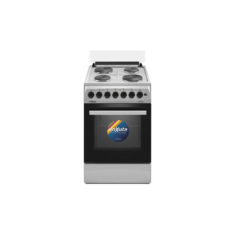 Cocina Electrica Enxuta 4 Discos Cenx5548i Inox Convección Gris