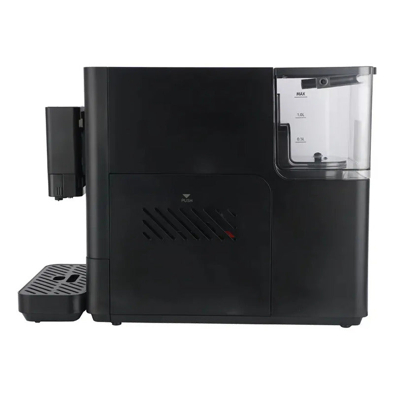 Cafetera Espresso Enxuta 1350w Molinillo Integrado 20 Bares Negro