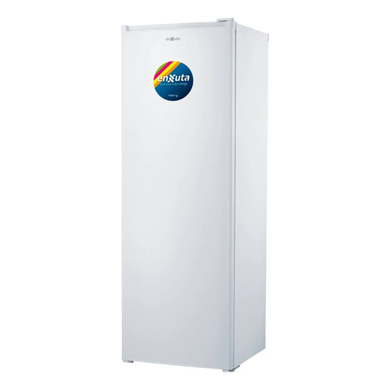 Freezer Vertical Enxuta 242l Blanco 7 Canastos Puerta Reversible
