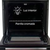 Cocina Enxuta a Gas con Encendido Electrónico 4 Hornallas