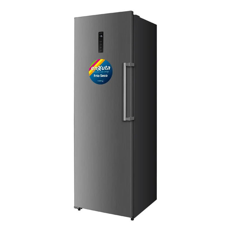Freezer Vertical Enxuta Fvenx22262nf 262l Gris Frio Seco Eficiencia A