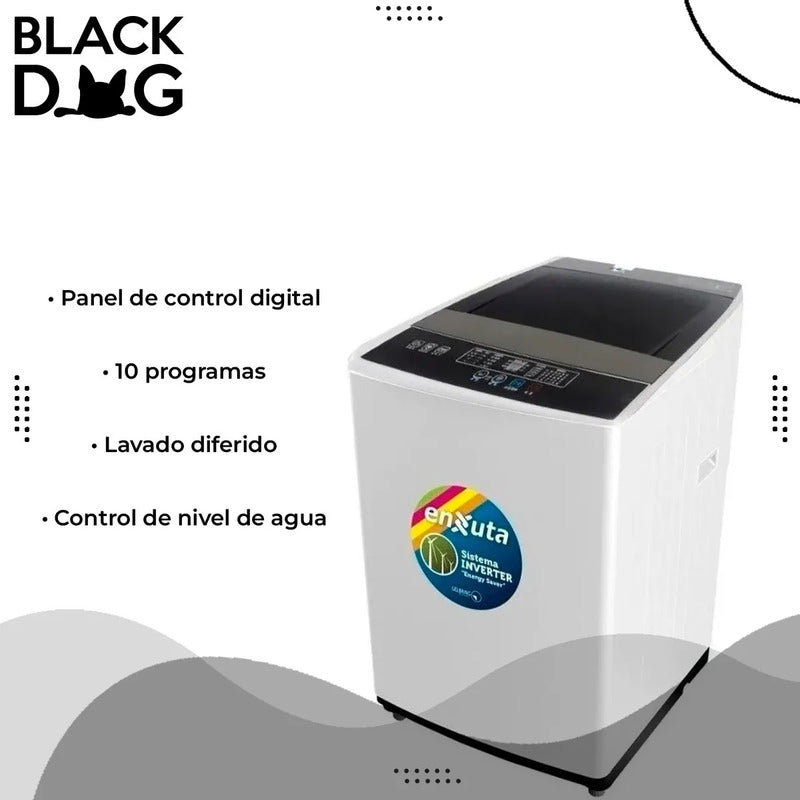 Lavarropas Automático Enxuta Hasta 7kg Color Blanco