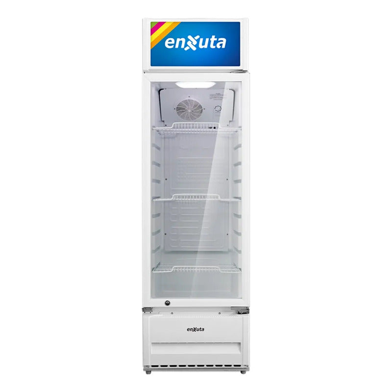 Vitrina Refrigerada Expositor Vertical Enxuta Venx9211 211 L Blanco