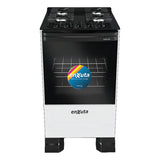 Cocina Enxuta a Gas con Grill 4 Hornallas