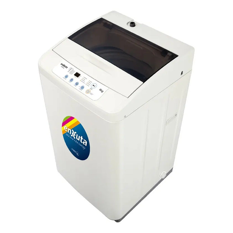 Lavarropas Carga Superior 6 Kg Enxuta Lenx4660 C/bomba Fama Color Blanco