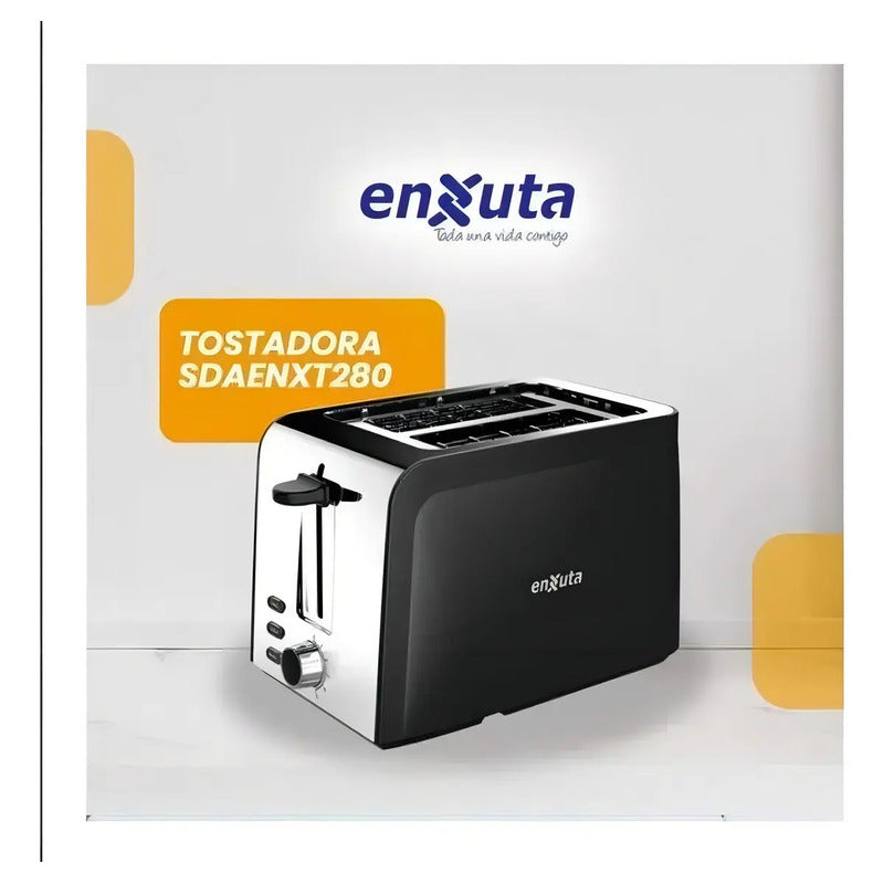Tostadora Enxuta 2 Rebanadas