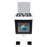 Cocina Enxuta a Gas con Grill 4 Hornallas