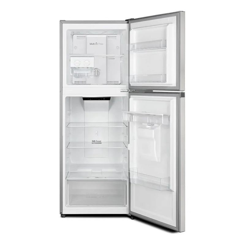 Refrigerador Enxuta Renx1200di Capacidad 199lts Frío Seco Con Dispensador Gris Oscuro