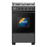 Cocina Enxuta a Gas con Encendido Electrónico 4 Hornallas