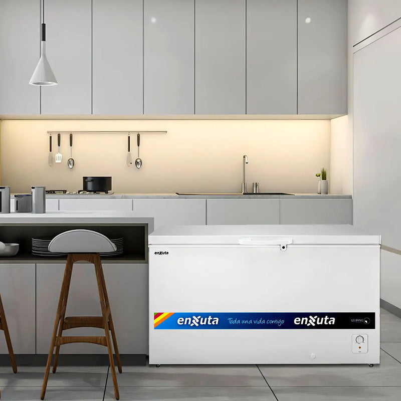 Freezer Horizontal Enxuta 420 Lts Fhenx 16420 Clase A Blanco
