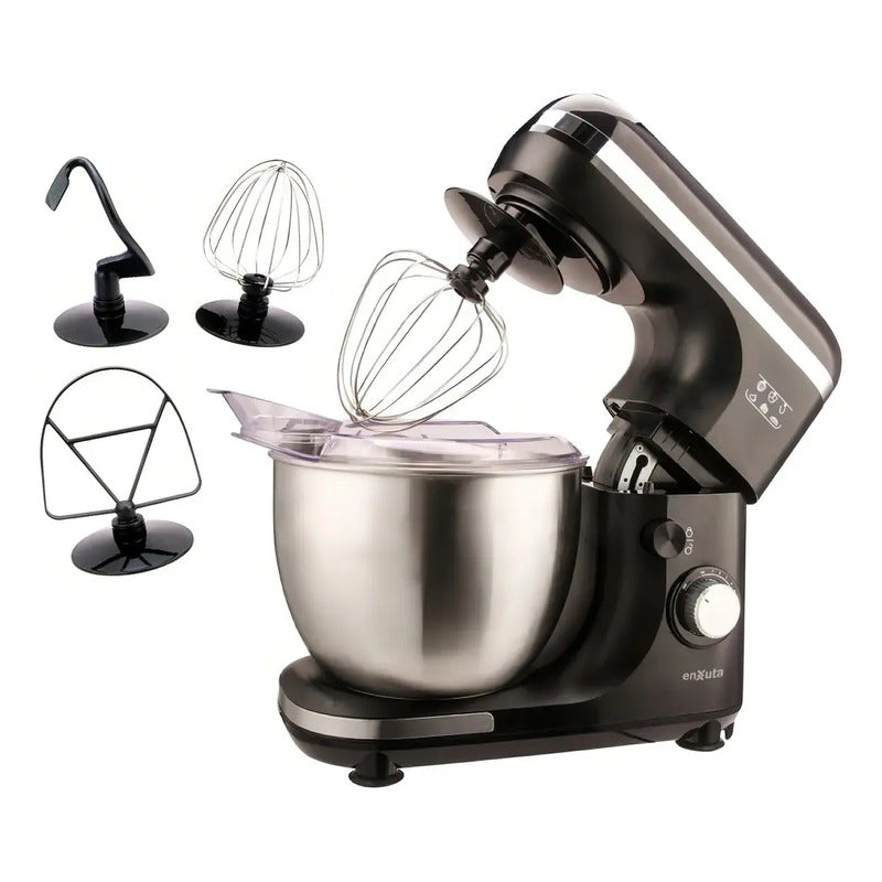 Batidora De Pie Enxuta 1000 W 7 Velocidades Color Negro