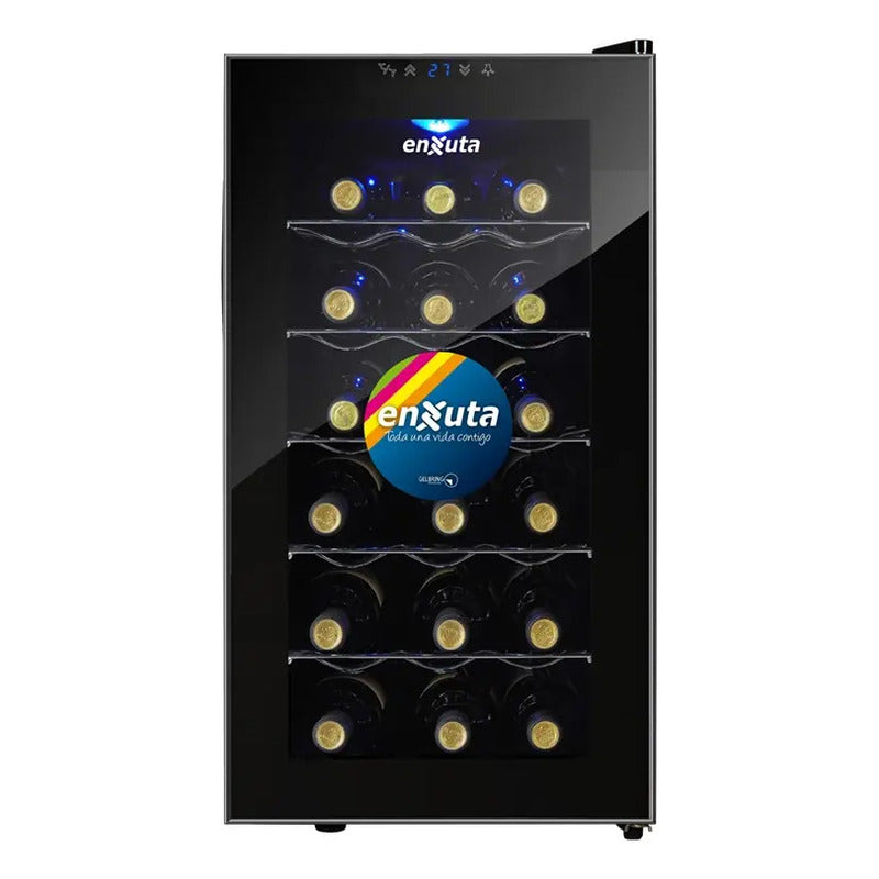 Enfriadora De Vinos Enxuta Evenx3318 18 Botellas Control Temperatura