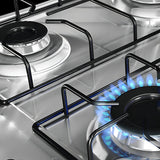 Cocina Enxuta a Gas con Grill 4 Hornallas