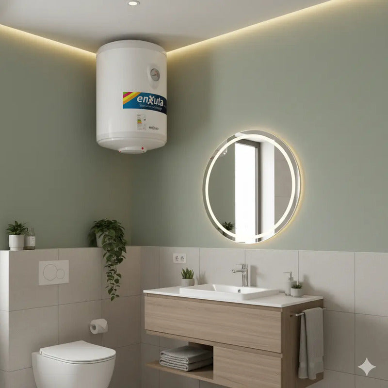 Termotanque Eléctrico Enxuta 30l Blanco 1.5kw Tenx1130-1 Blanco