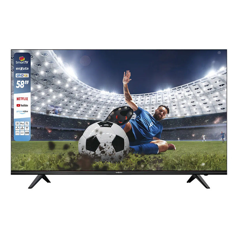 Smart TV Enxuta Ultra HD 4K 58″