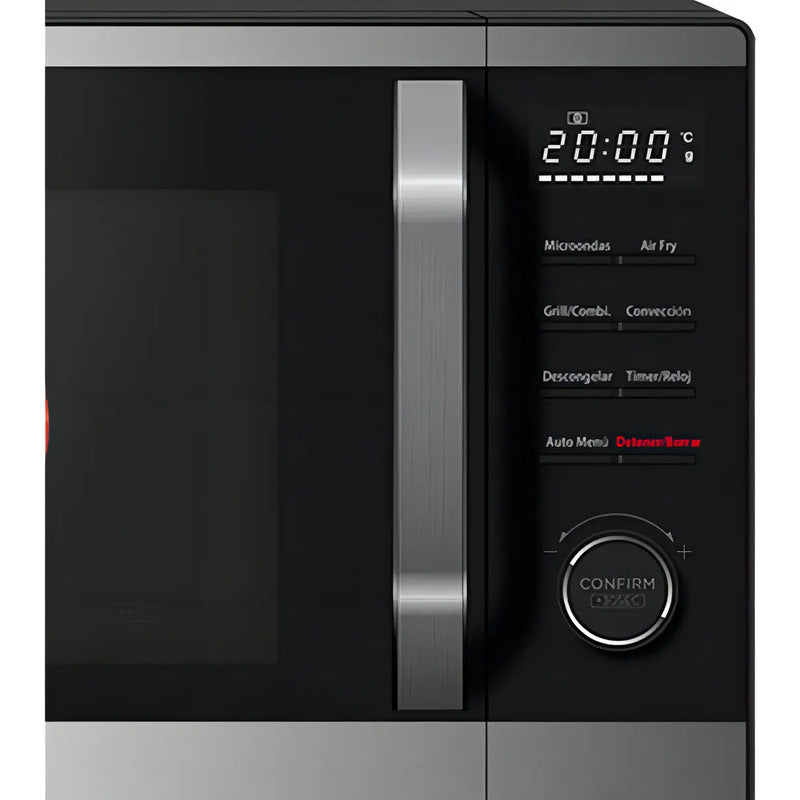 Microondas Freidora Sin Aceite Con Grill 23l Enxuta Moenxaf923n Negro
