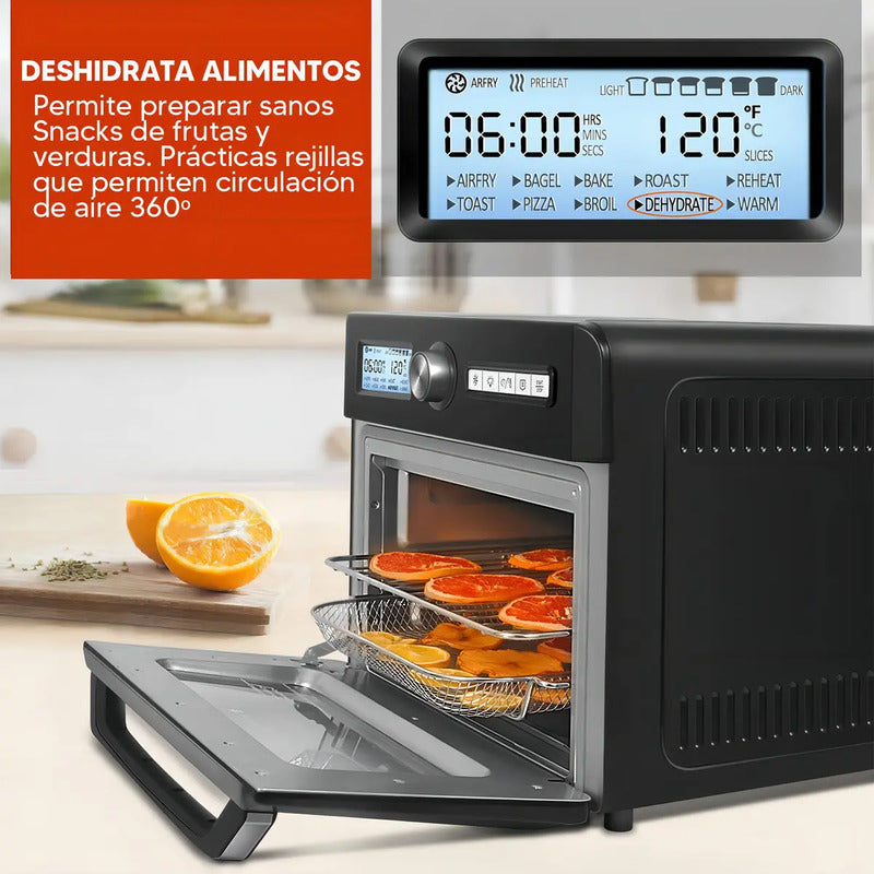 Horno De Mesa Eléctrico Enxuta Henxmf01 18l Negro