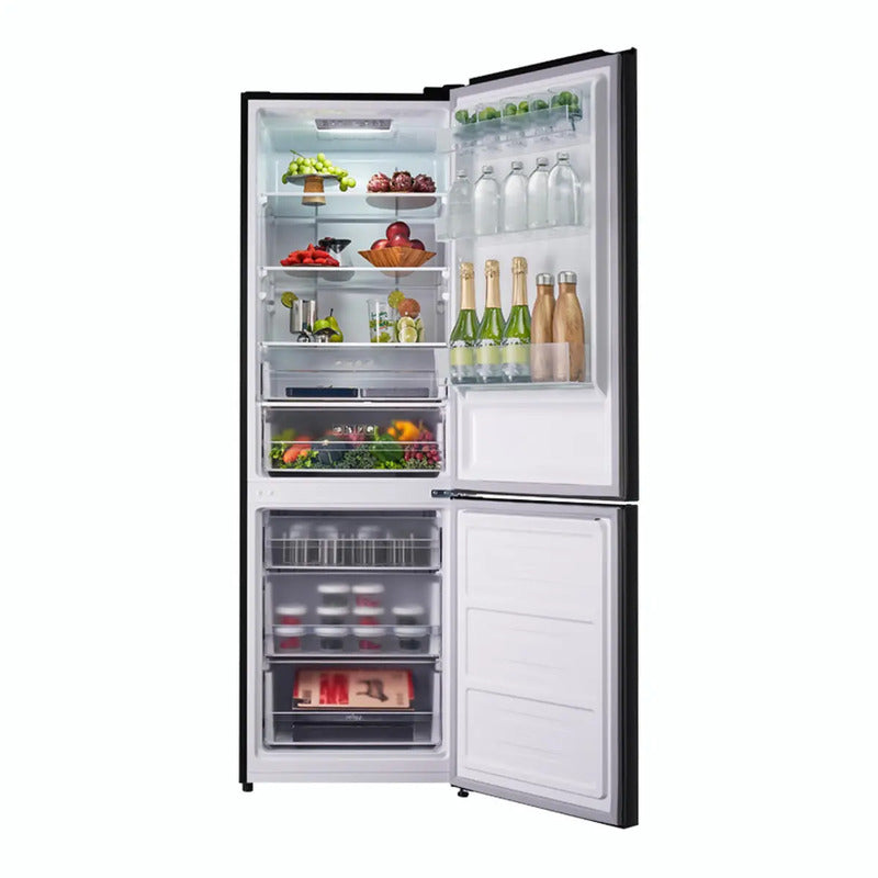 Refrigerador Enxuta Renxcmb22400n Capacidad 400lts Frío Seco - Dark Inox Negro