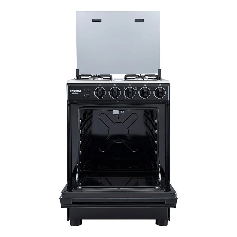 Cocina Enxuta a Gas con Grill 4 Hornallas
