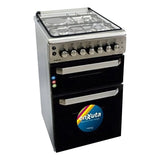 Cocina Enxuta Combinada Doble Horno 3 Hornallas + 1 Disco