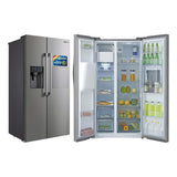 Heladera Enxuta Side by Side No Frost Inverter con Dispensador 490 L