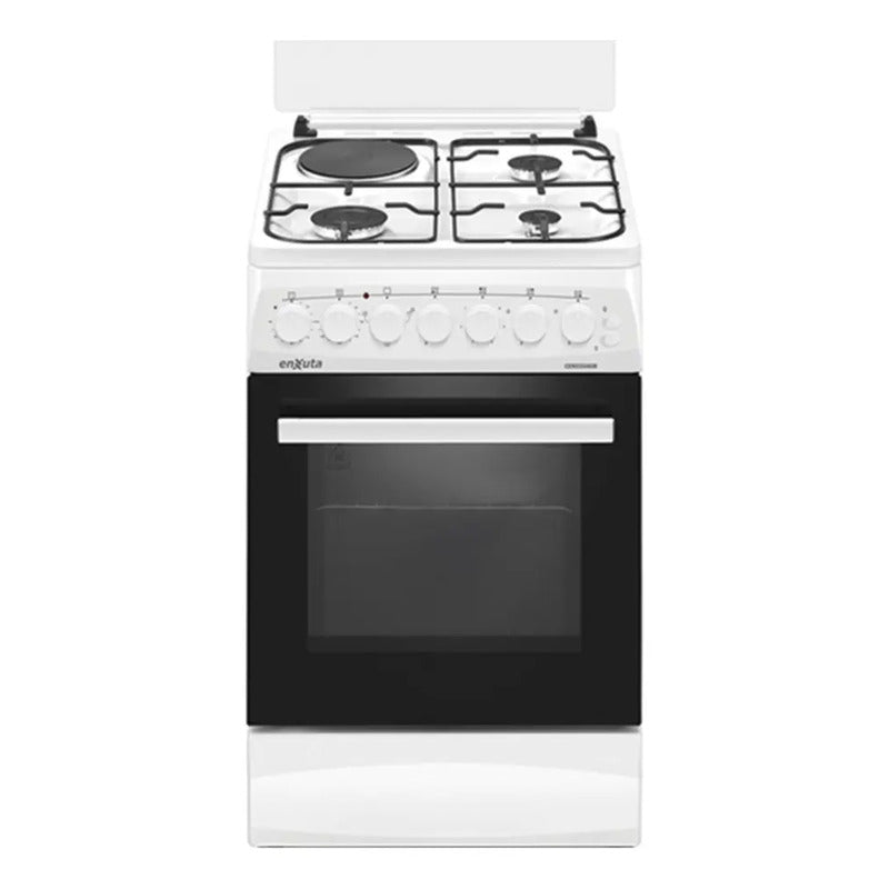 Cocina Enxuta Combinada 3 Hornallas + 1 Disco