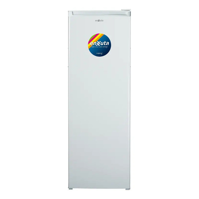 Freezer Vertical Enxuta 242l Blanco 7 Canastos Puerta Reversible