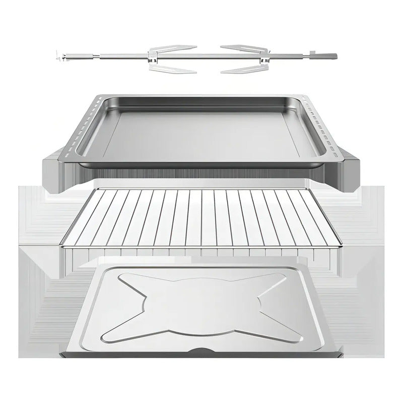 Horno Electrico Enxuta 55lts 2000w Con Accesorios Negro