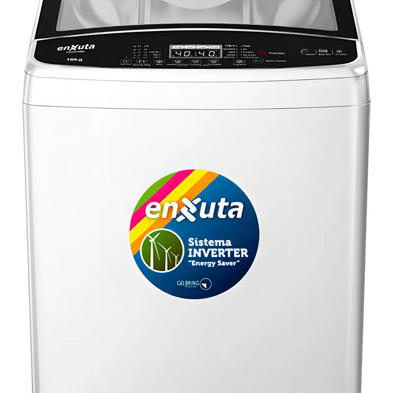 Lavarropas Automático Carga Superior Enxuta Lenx01850 18 Kg Inverter Blanco