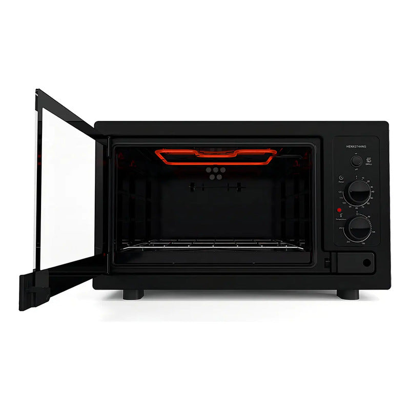 Horno Eléctrico Con Grill 44 Litros Enxuta Henx2744 1800w Color Ng - Negro